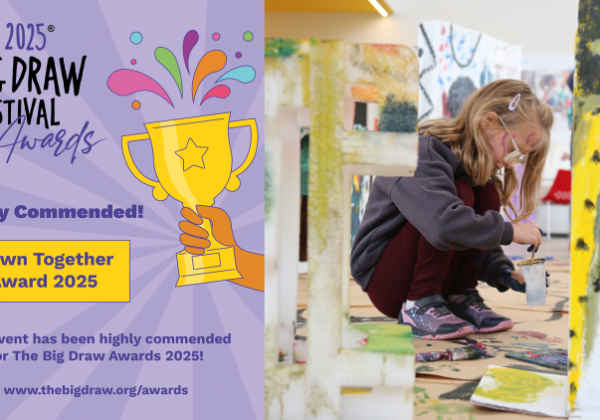 North Hertfordshire College wins Big Draw Festival award